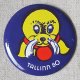 ロシアン缶バッジ　1980年モスクワオリンピック・タリンのキャラクター　ヴィグリ　ハイハイ　Ｂ