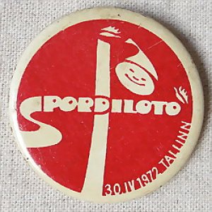 画像1: ロシアン缶バッジ　スポーツロト　1972.4.30