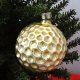 ロシア　ヴィンテージ　ガラスのクリスマスオーナメント　ぶつぶつボール