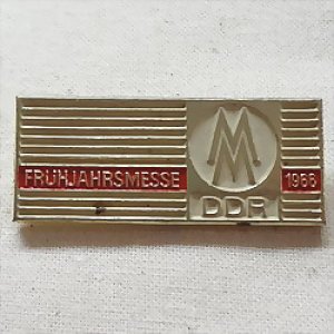 画像1: ドイツのバッジ　ＤＤＲ　FRÜHJAHRSMESSE 1966 