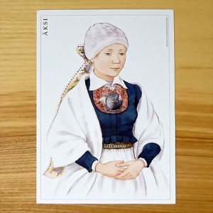 画像1: エストニア　オールドポストカード　民族衣装シリーズ　AKSI　2003