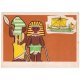 ヴィンテージポストカード　世界の水兵さん　1971・古代エジプト