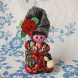 画像: ブルガリア　バラ人形　小さいタイプ・男の子　E