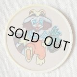 画像: ロシアンプラバッジ　タヌキさんのお買い物
