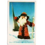 画像: ヴィンテージポストカード　サンタさんからごあいさつ　1977