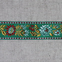 画像: ハンガリー刺繍リボン　マチョー・トリム　グリーン