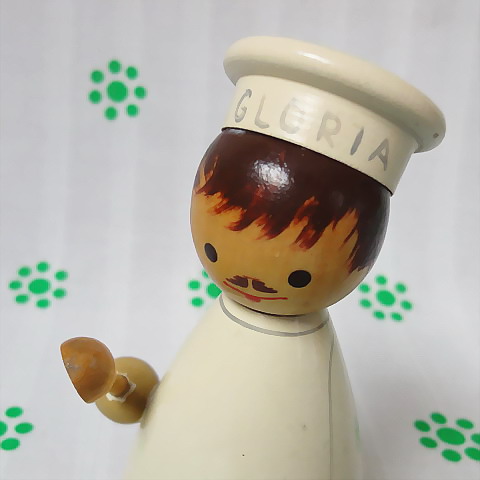 画像: エストニア　ヴィンテージ　木のお人形　シェフ