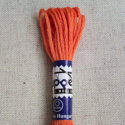 画像1: ハンガリー　puppets刺繍糸　オレンジ(2)　No.0511